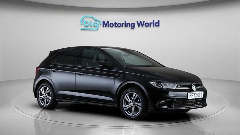 Used VW Polo R-line 110 HP (80 kW) 2023 Black Hatchback