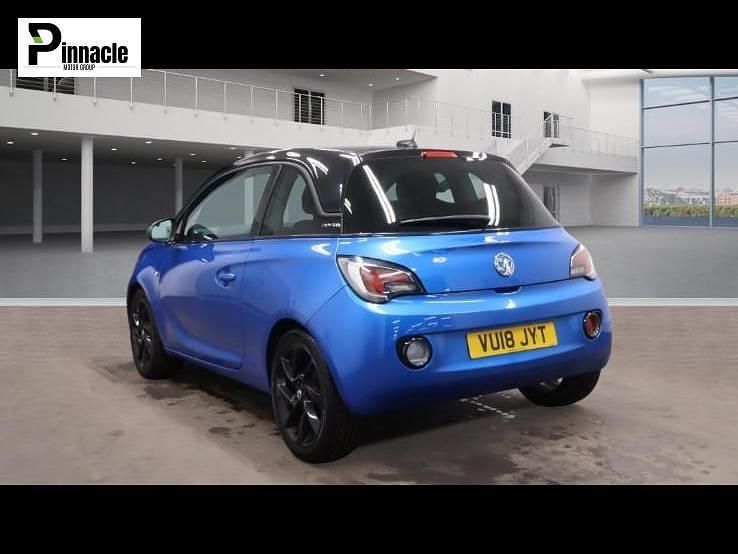 Used Vauxhall Adam S 70 HP (51 kW) 2018 Blue Hatchback