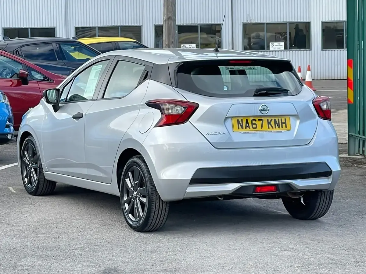 Used Nissan Micra Visia 90 HP (66 kW) 2017 Silver Hatchback