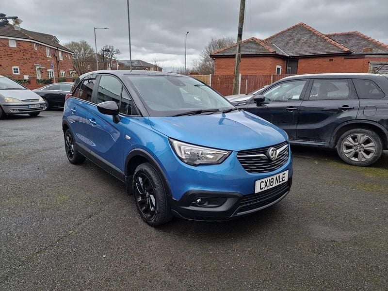 Used Vauxhall Crossland X 2018 Blue SUV