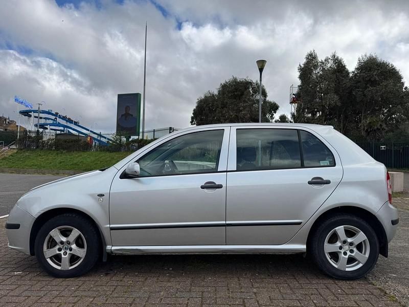 Used Skoda Fabia Ambiente 75 HP (55 kW) 2006 Silver Hatchback