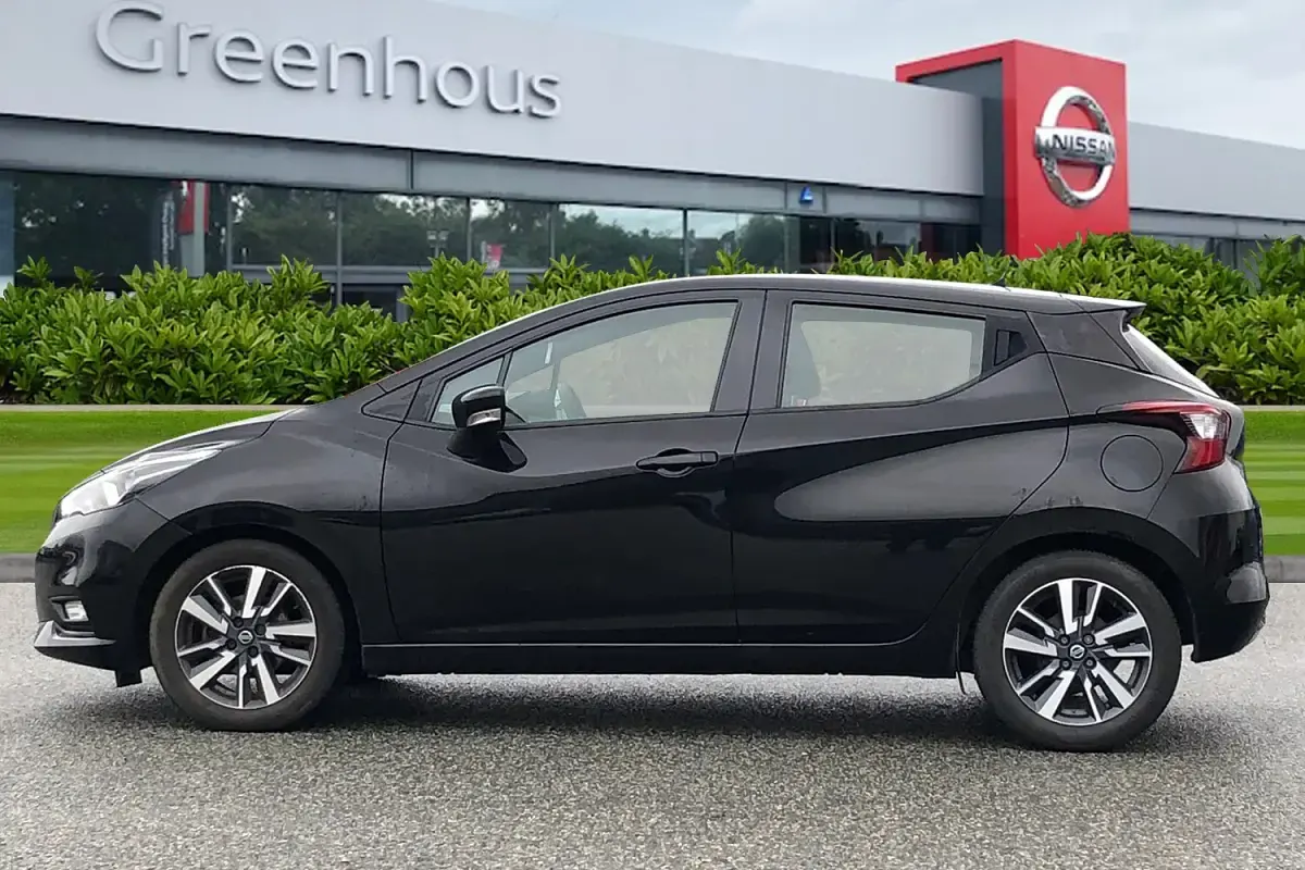 Used Nissan Micra Acenta 90 HP (66 kW) 2019 Black Hatchback