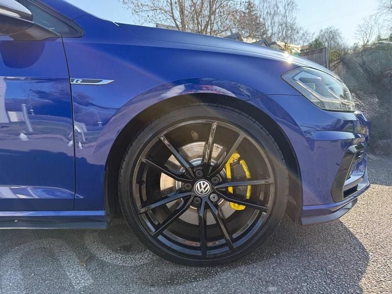 Used VW Golf VII R 2020 Blue Hatchback