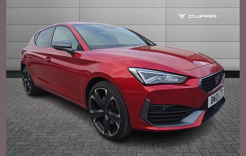 Red Used 2021 Cupra Leon VZ2 Hatchback | £18,995 (Fair price) - Image 1/4