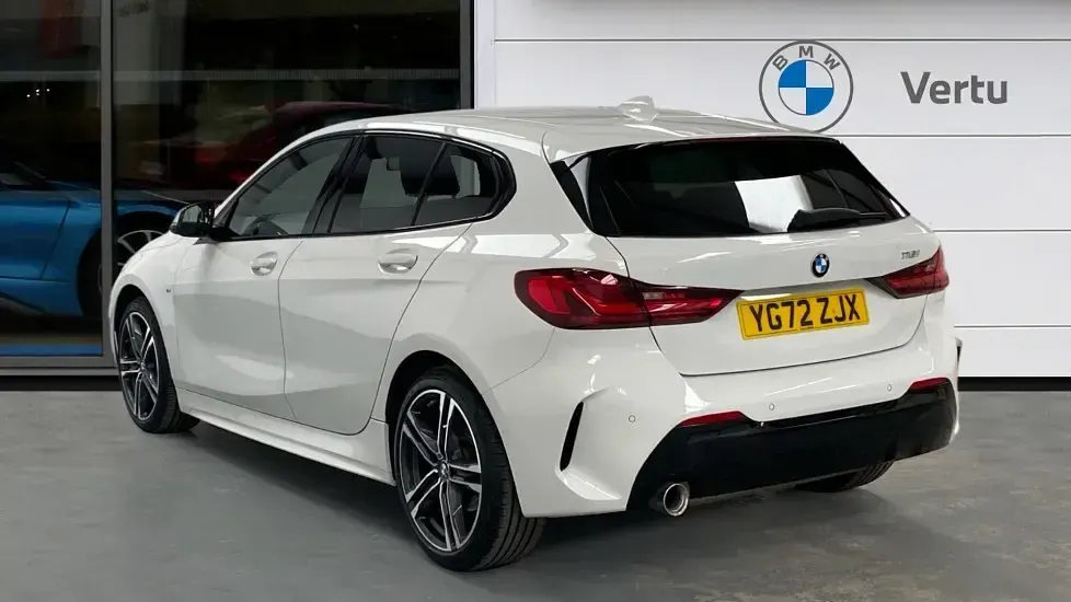 Used BMW 118 M Sport 136 HP (100 kW) 2022 White Hatchback