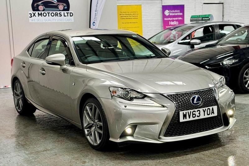 Used Lexus IS300h Sport Line 2013 Silver Sedan