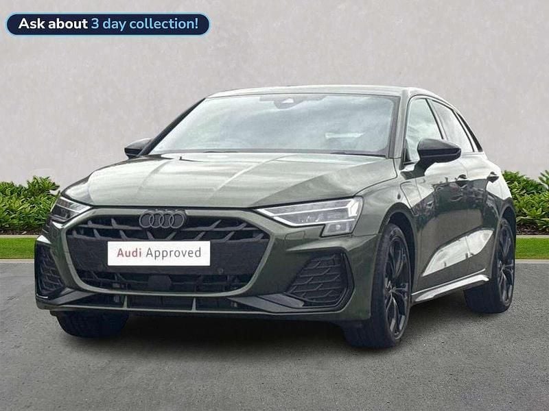 Green Used 2025 Audi A3 e-tron Black Edition Hatchback | £37,114 - Image 1/4