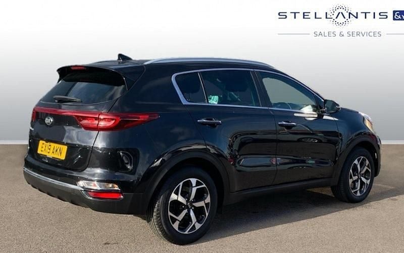 Used Kia Sportage 136 HP (100 kW) 2019 Black SUV
