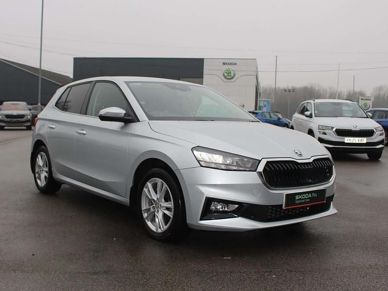 Used Skoda Fabia SE L 110 HP (80 kW) 2025 Silver Hatchback