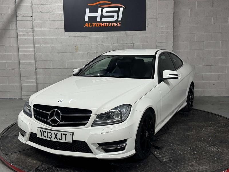 White Used 2013 Mercedes C250 AMG Coupe | £5,200 (Fair price) - Image 1/4