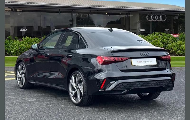 Used Audi A3 S-Line 150 HP (110 kW) 2023 White Hatchback