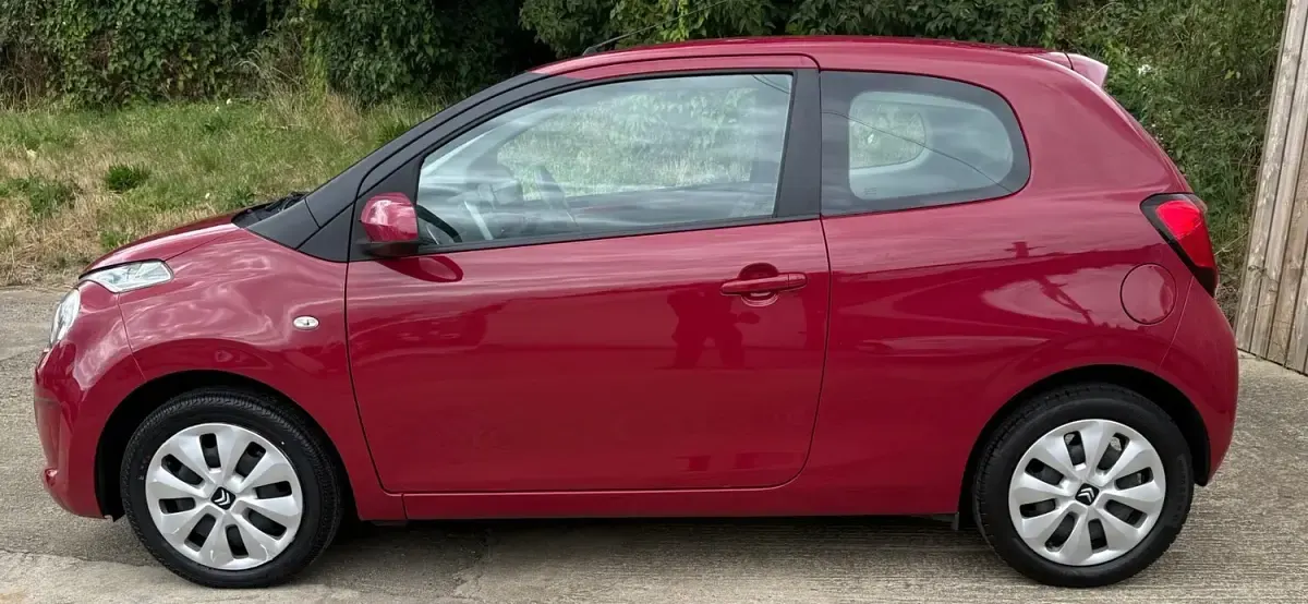 Used Citroën C1 Feel 2017 Red Hatchback