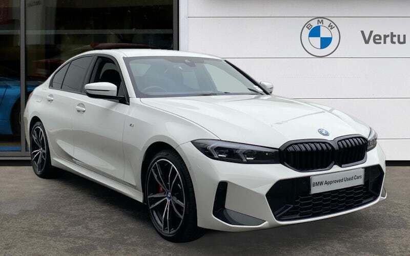 White Used 2024 BMW 330e M Sport Sedan | £29,950 (Super price) - Image 1/4