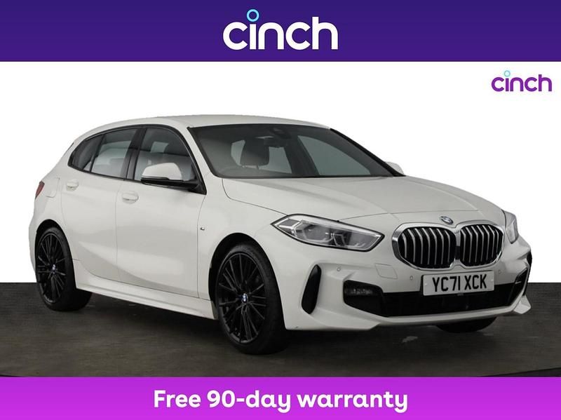 White Used 2021 BMW 118 M Sport Hatchback | £19,849 (Fair price) - Image 1/3