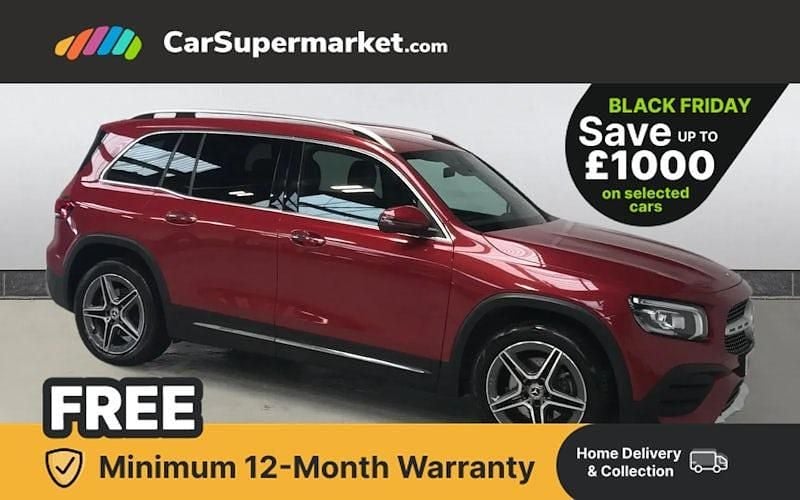Red Used 2021 Mercedes GLB200 AMG Line Premium SUV | £24,997 (Fair price) - Image 1/3