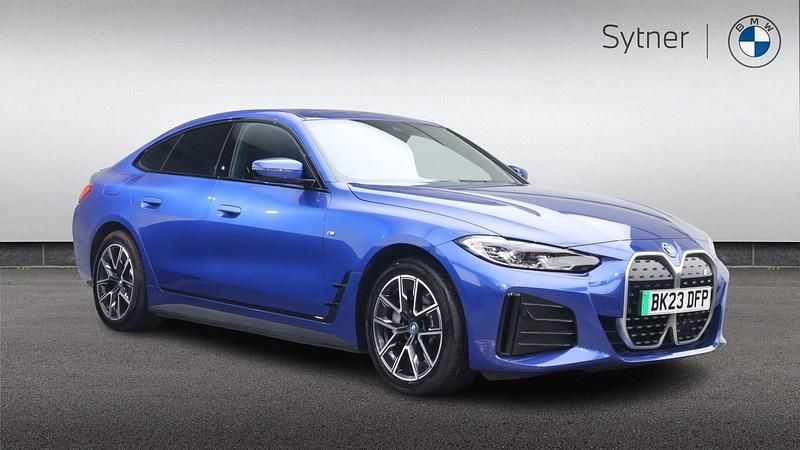 Used BMW i4 M Sport 250 kW (340 HP) 2023 Blue Sedan