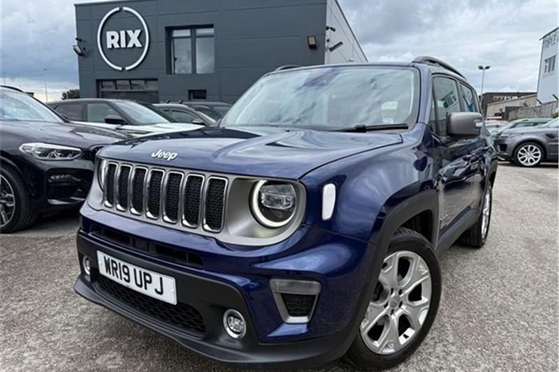Blue Used 2019 Jeep Renegade Limited SUV | £12,900 (Fair price) - Image 1/4