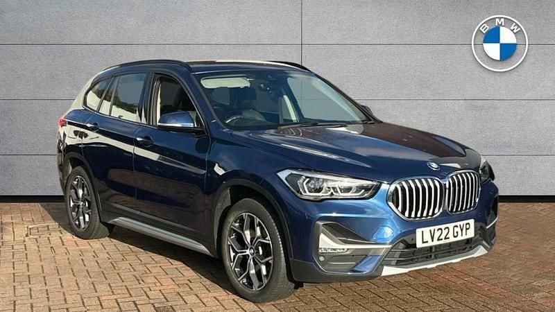 Blue Used 2022 BMW X1 xLine SUV | £25,078 (Expensive) - Image 1/4