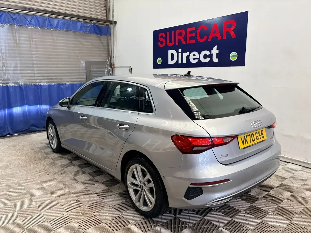 Used Audi A3 Sport 150 HP (110 kW) 2020 Silver Sedan