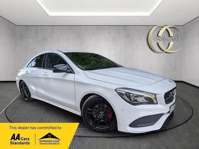 White Used 2017 Mercedes CLA180 AMG line Sedan | £15,995 (Fair price) - Image 1/4