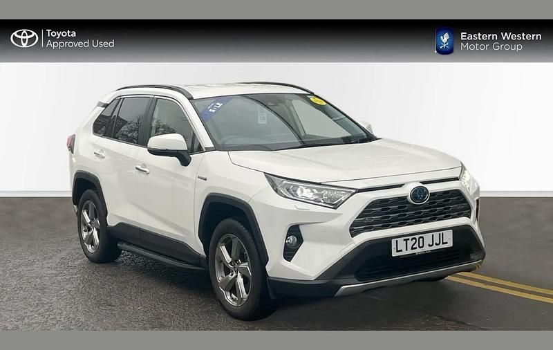 White Used 2020 Toyota RAV4 Hybrid SUV | £25,999 (Fair price) - Image 1/4