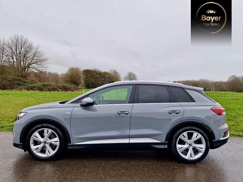 Used Audi Q4 e-tron S-Line 150 kW (204 HP) 2021 Grey SUV