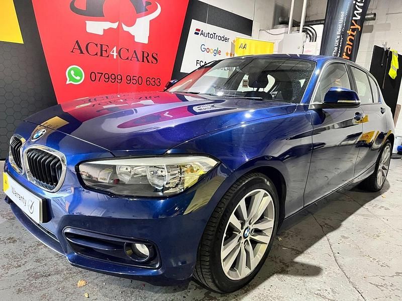 Blue Used 2017 BMW 118 Sport Line Hatchback | £8,990 (Fair price) - Image 1/3