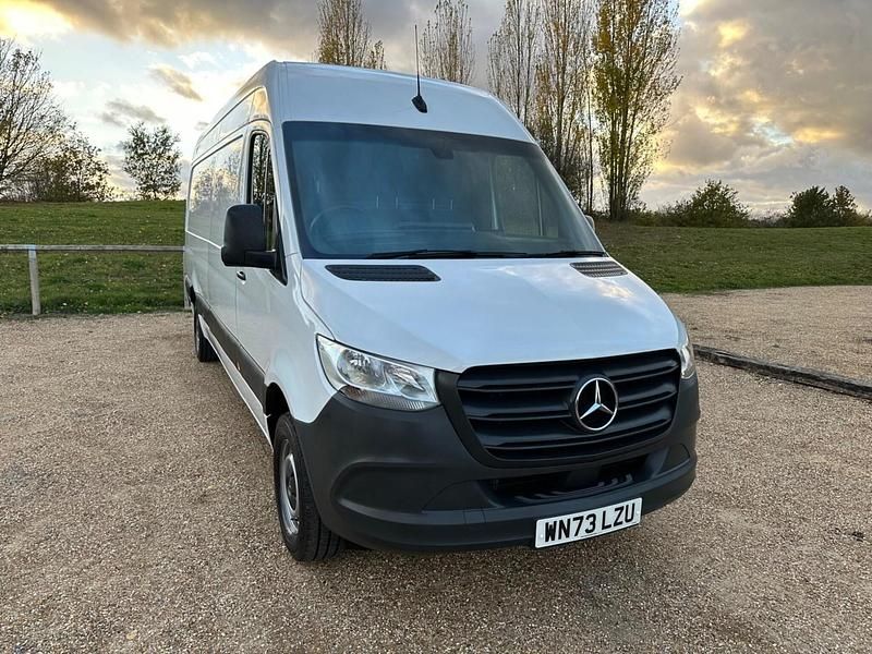 White Used 2023 Mercedes Sprinter Progressive Van | £27,975 (A bit pricey) - Image 1/4