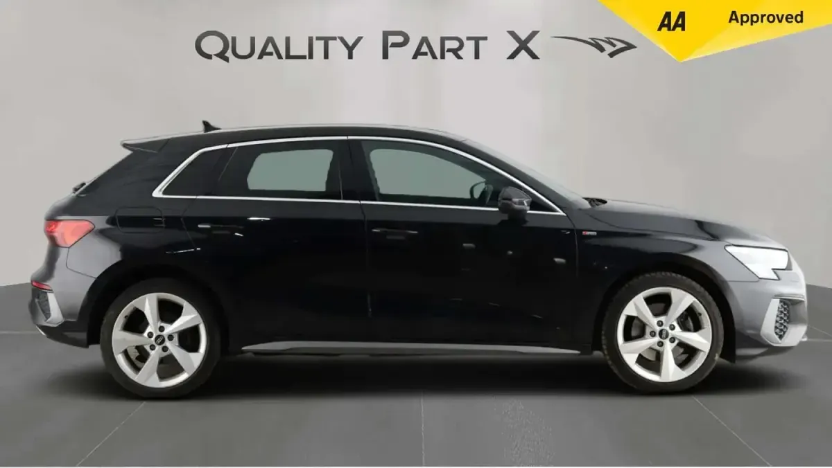 Used Audi A3 Sportback e-tron S-Line 2022 Black Hatchback