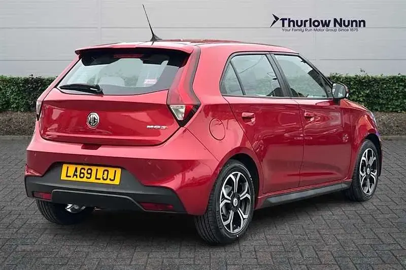 Used MG MG3 Exclusive 106 HP (77 kW) 2019 Red Hatchback