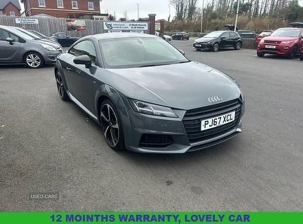 Used Audi TT Black Edition 180 HP (132 kW) 2017 Grey Coupe