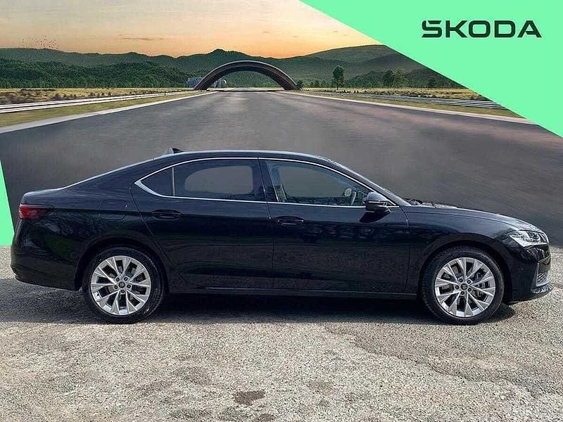 Used Skoda Superb SE L 150 HP (110 kW) 2026 Midnight black metallic Hatchback