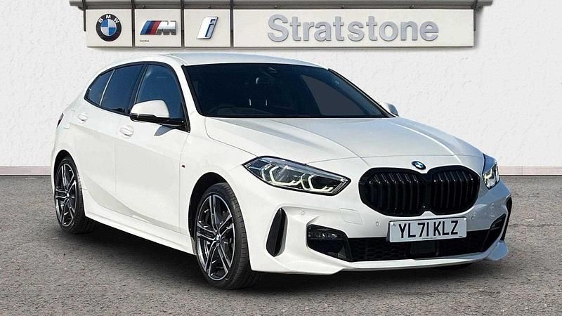 White Used 2022 BMW 118 M Sport Hatchback | £19,799 (Fair price) - Image 1/3