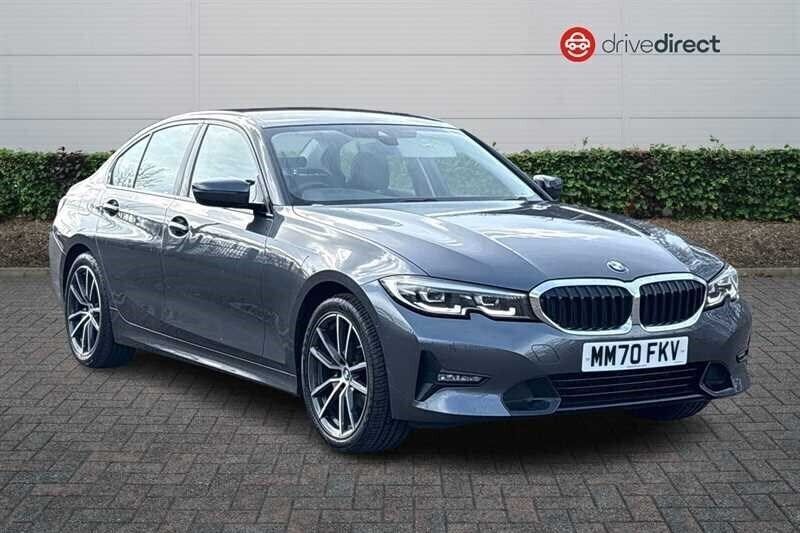 Grey Used 2020 BMW 318 Sport Line Sedan | £20,684 (Fair price) - Image 1/4