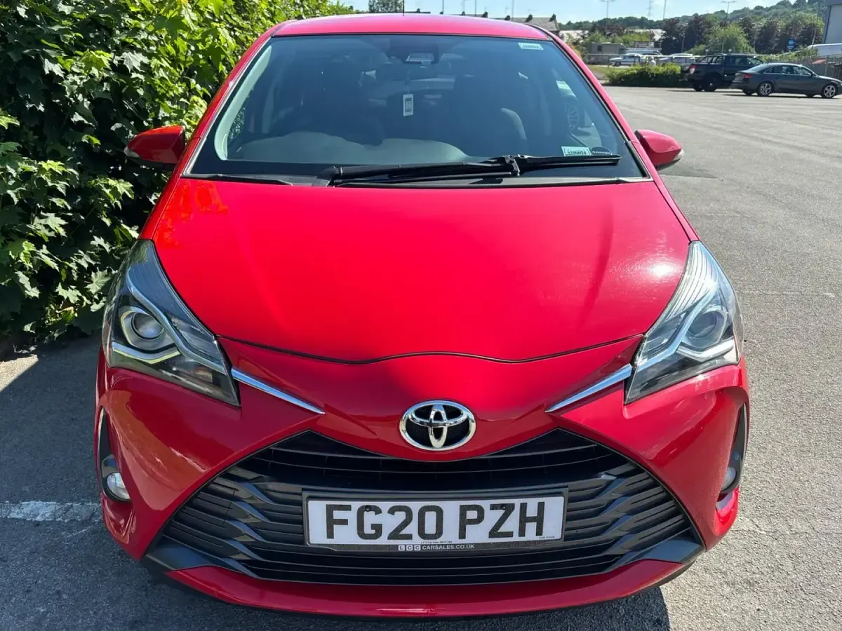 Used Toyota Yaris 2020 Red Hatchback