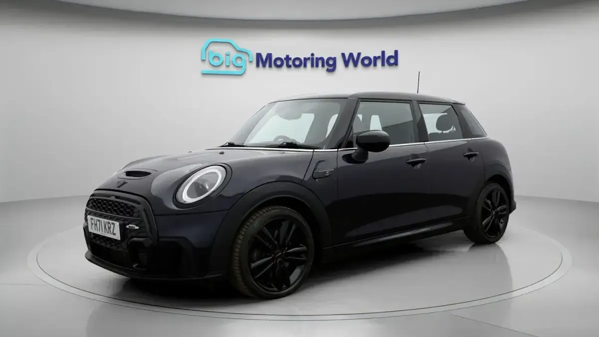 Usado Mini Cooper S Hatch 176 HP (129 kW) 2021 Azul Citadino