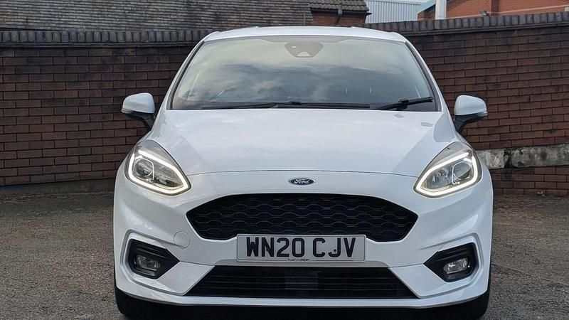 Used Ford Fiesta ST-Line 95 HP (69 kW) 2020 White Hatchback