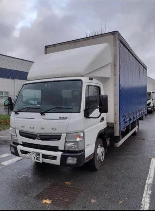 White Used 2018 Mitsubishi Canter | £14,450 (A bit pricey) - Image 1/4