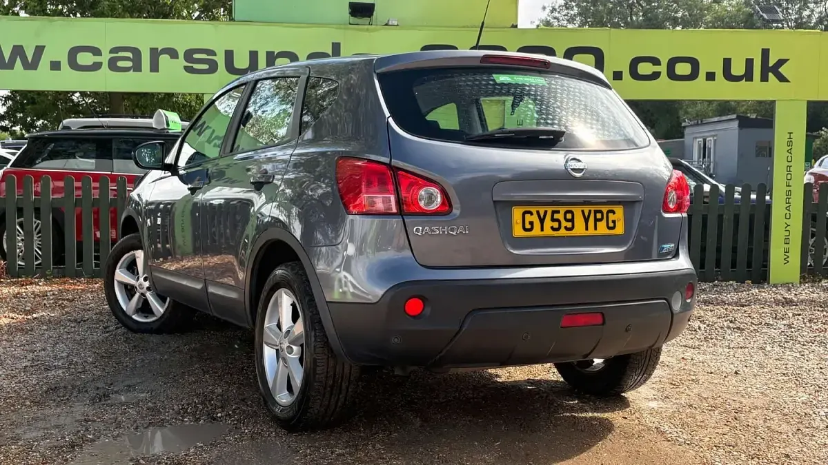 Used Nissan Qashqai Acenta 110 HP (80 kW) 2009 Grey SUV