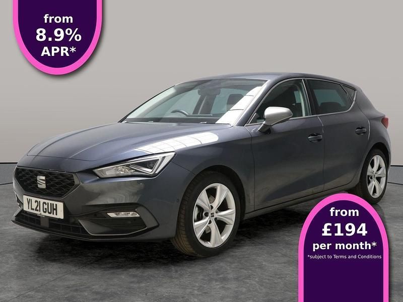 Grey Used 2021 Seat Leon FR Hatchback | £15,014 (Fair price) - Image 1/3