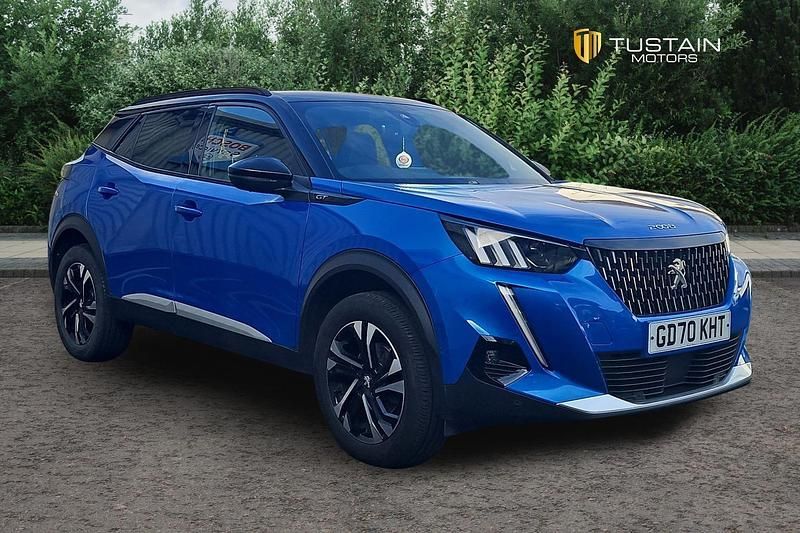 Used Peugeot 2008 GT 130 HP (95 kW) 2020 Blue SUV