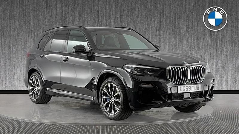 Black Used 2019 BMW X5 M Sport SUV | £33,999 (Good price) - Image 1/4