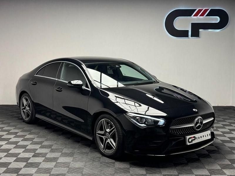 Used Mercedes CLA220 AMG line 190 HP (139 kW) 2022 Black Sedan