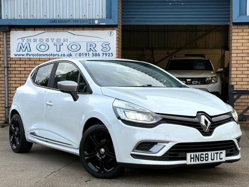 White Used 2018 Renault Clio IV GT-Line Hatchback | £7,295 (Fair price) - Image 1/4