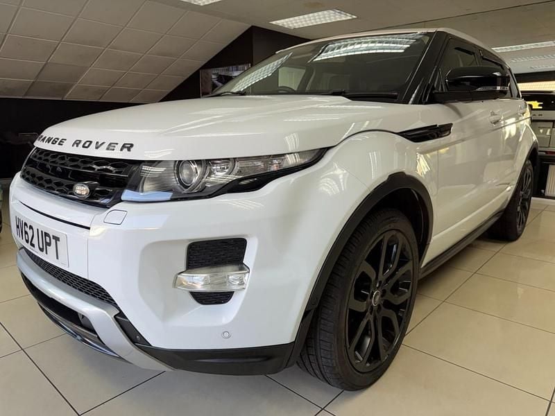 Used Land Rover Range Rover evoque Dynamic 2012 White SUV