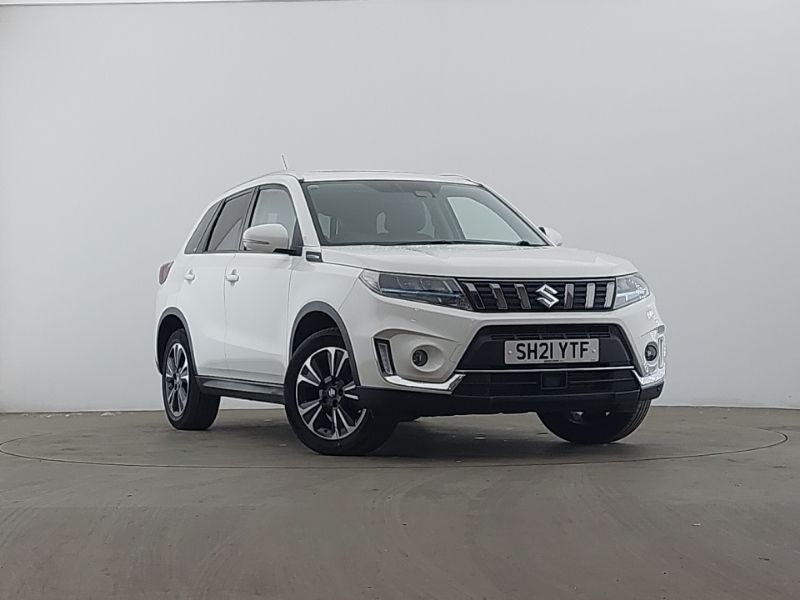 White Used 2021 Suzuki Vitara SZ5 SUV | £17,498 (Fair price) - Image 1/4
