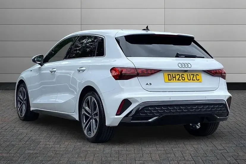 New Audi A3 S-Line 114 HP (83 kW) 2026 Glacier white