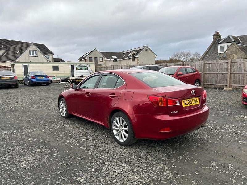 Used Lexus IS220d 2009 Red Sedan