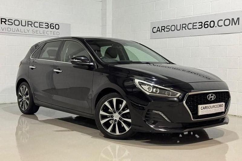 Black Used 2019 Hyundai i30 Premium Hatchback | £12,450 (Fair price) - Image 1/1