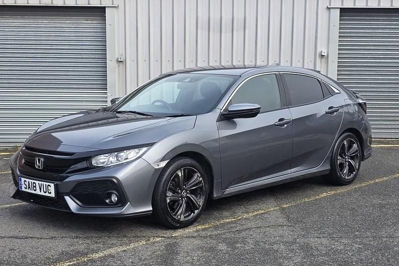 Grey Used 2018 Honda Civic SR Hatchback | £9,300 (Fair price) - Image 1/1
